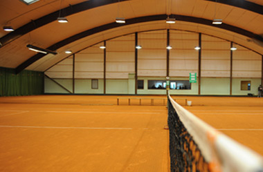 Die Tennishalle